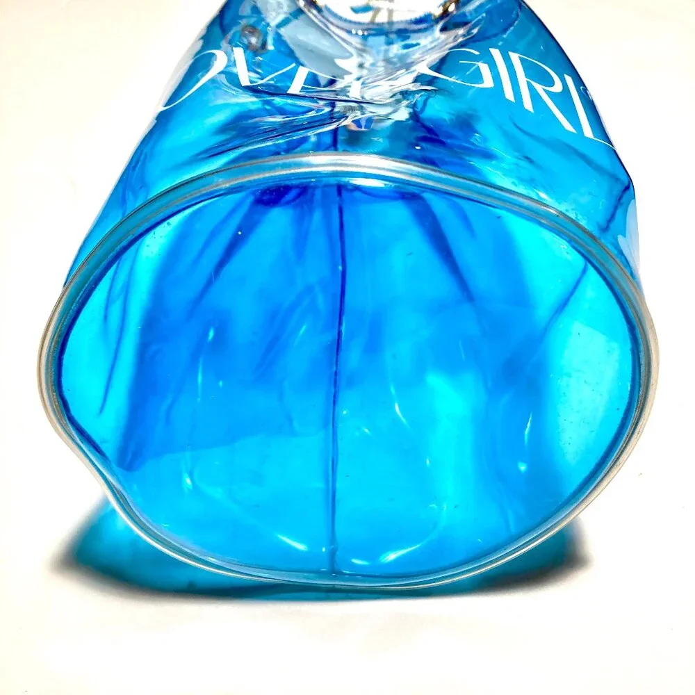 CoverGirl Plastic Duffle Bag with rope closure